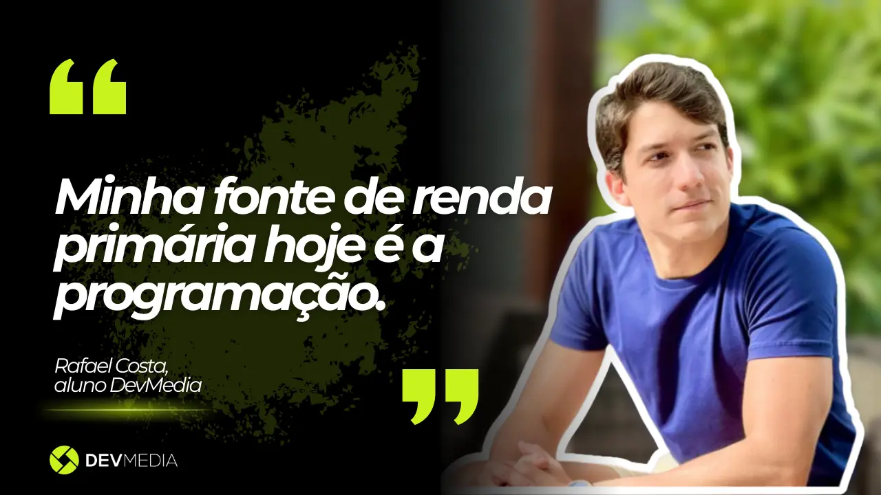 Depoimento aluno DevMedia