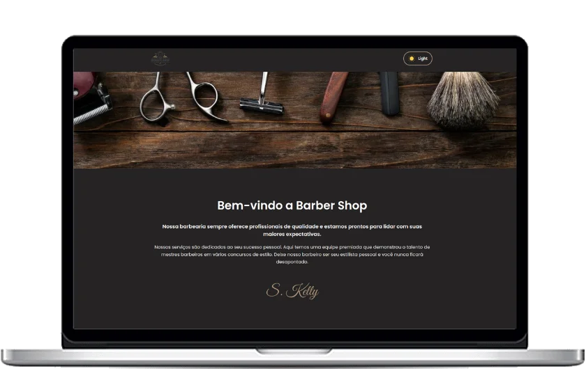 Website - Barbearia